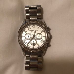 Women’s large face Michael kors watch